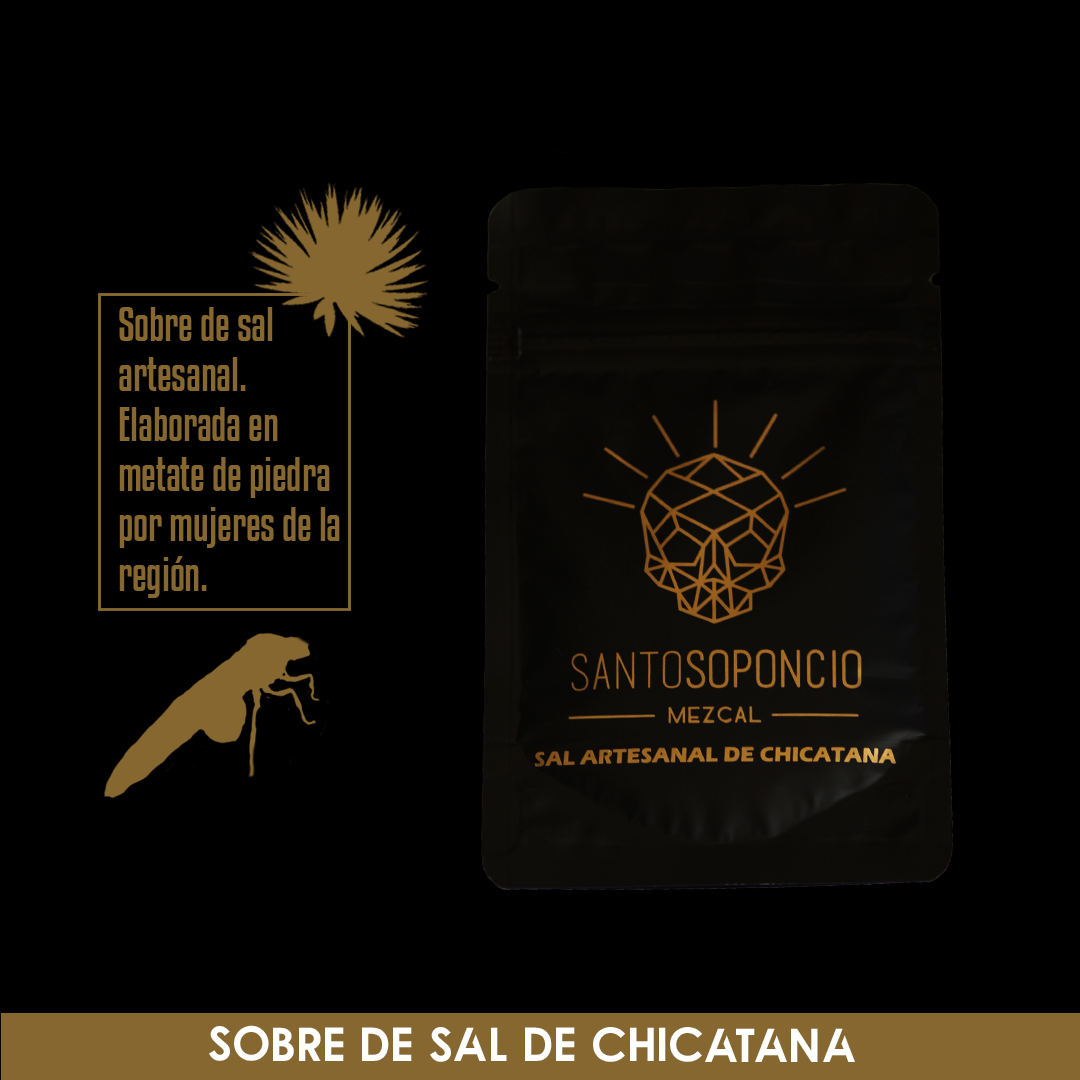 SOBRE DE SAL ARTESANAL DE CHICATANA