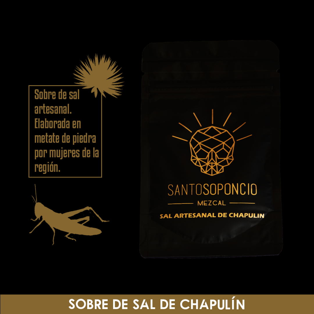 SOBRE DE SAL ARTESANAL DE CHAPULIN