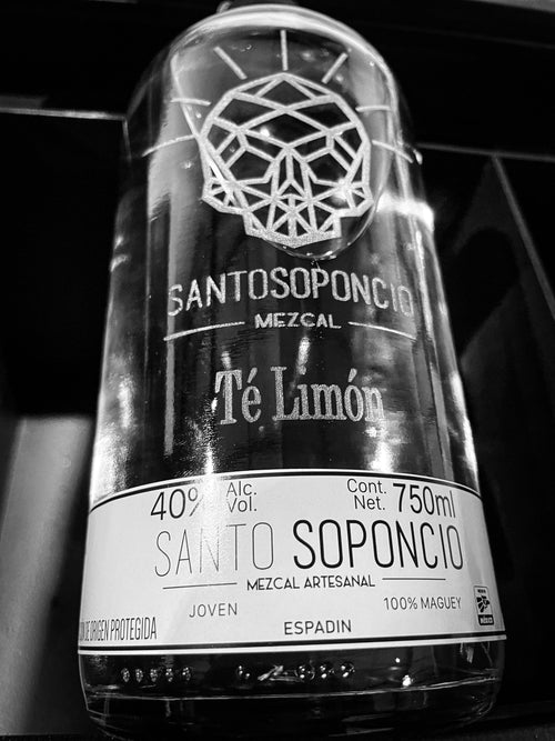 BOTELLA BOSTON DE 750ML MEZCAL TÉ LIMÓN